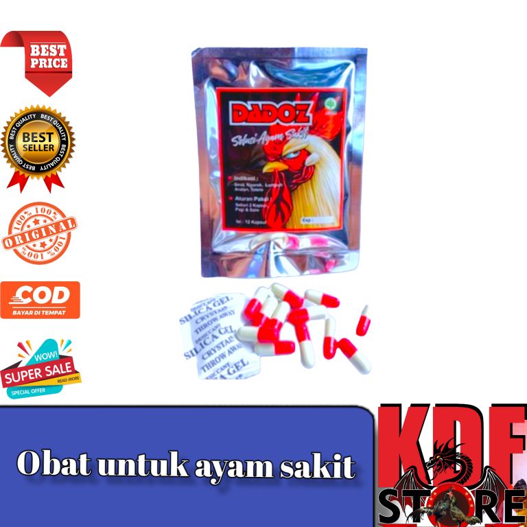 Obat ayam sakit DADOZ / gejala aratan