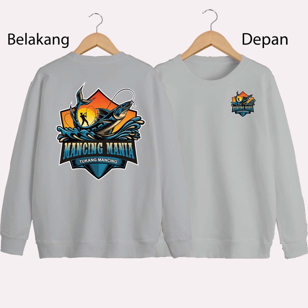 SWEATER UNISEX DB MANCING MANIA PRIA DAN WANITA  SWEATER JUMBO