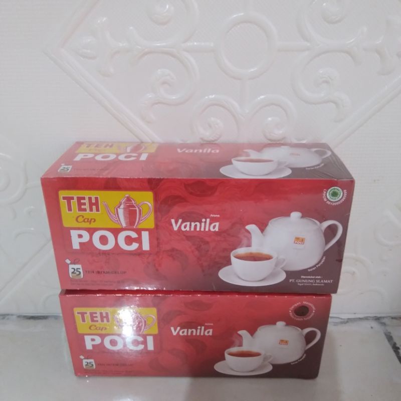 

Teh poci vanilla 25 kantong