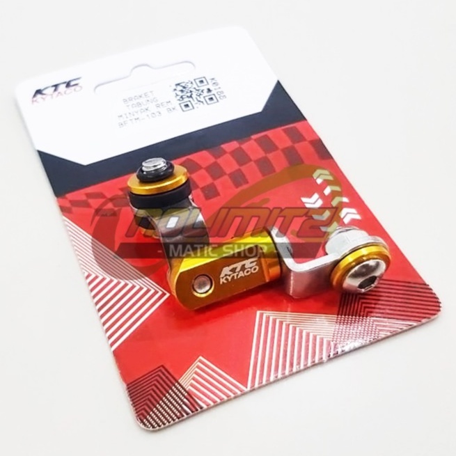 Breket Tabung KTC Kytaco Dudukan Minyak Oli Master Rem CNC Aluminium Universal