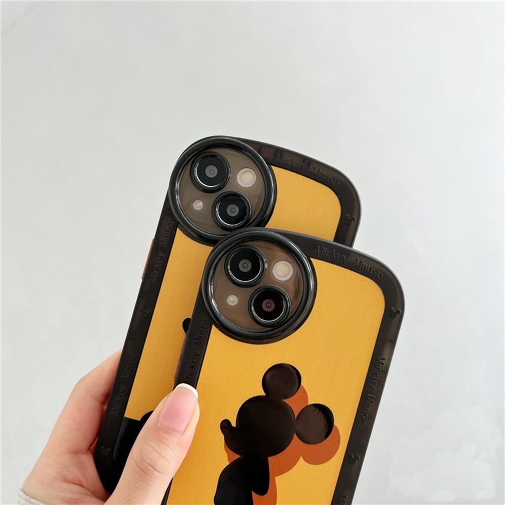 Case Realme 9i C21Y C25Y C30 C30S C31 C35 Narzo 50A Prime 50i Prime Casing Retro Character Micky Mouse Yellow Estetic Silicon Premium