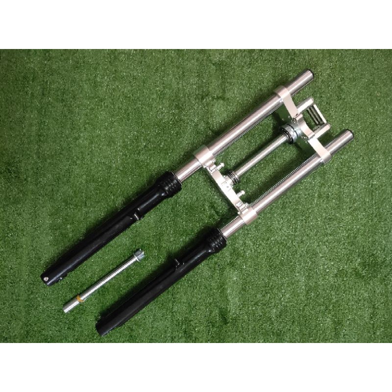 shock depan ninja ride it segita atas bawah cnc sudah PNP Honda