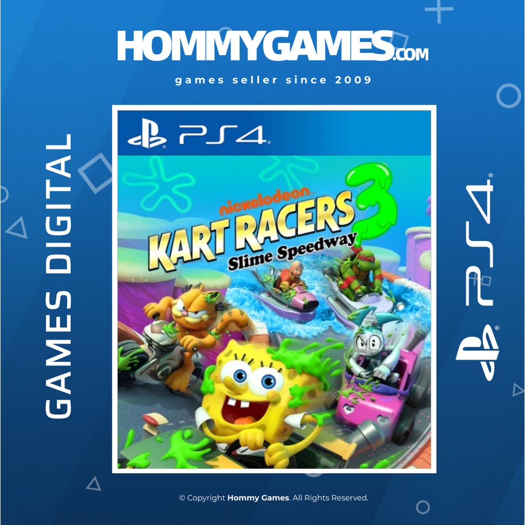 Nickelodeon Kart Racers 3: Slime Speedway PS5 &amp; PS4 Digital Games