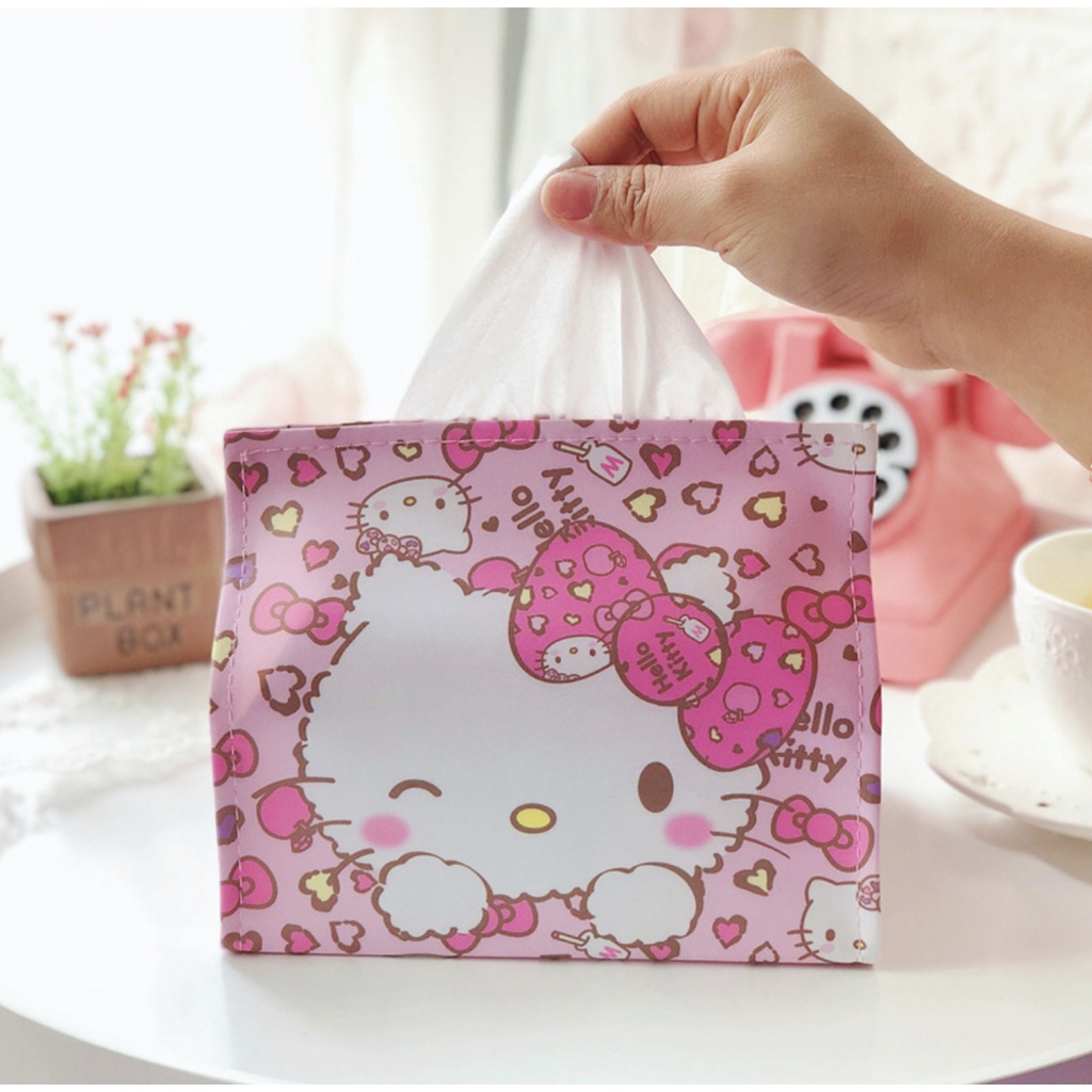 NAOMI - Minato Tissue Holder - Tissue Cover - Tempat Tissue karakter Anak - tissue holder sanrio japan