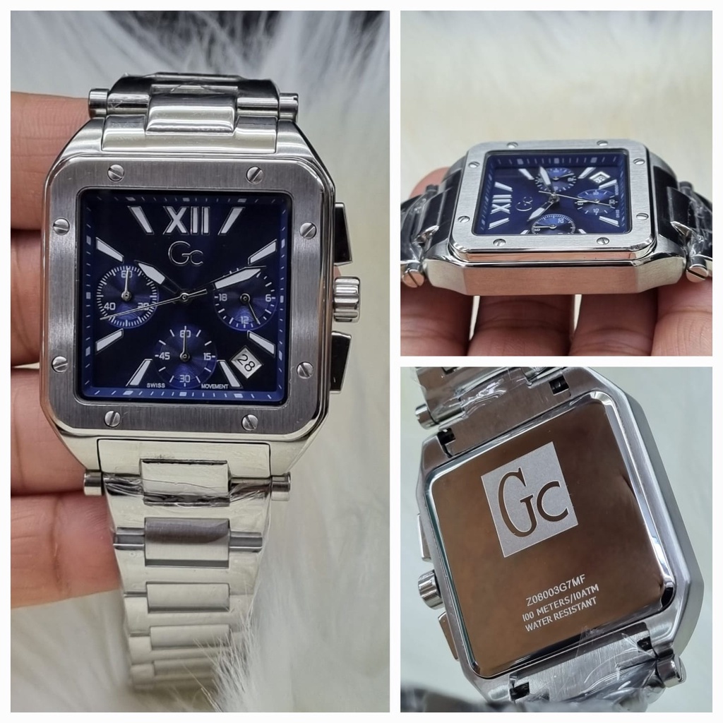 jam tangan wanita GC chorono original bm stainless steel