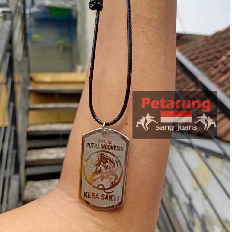 ( petarung Original ) Kalung Ikspi model tali  / Kalung Kera Sakti / Kalung Pencak Silat kalung kera