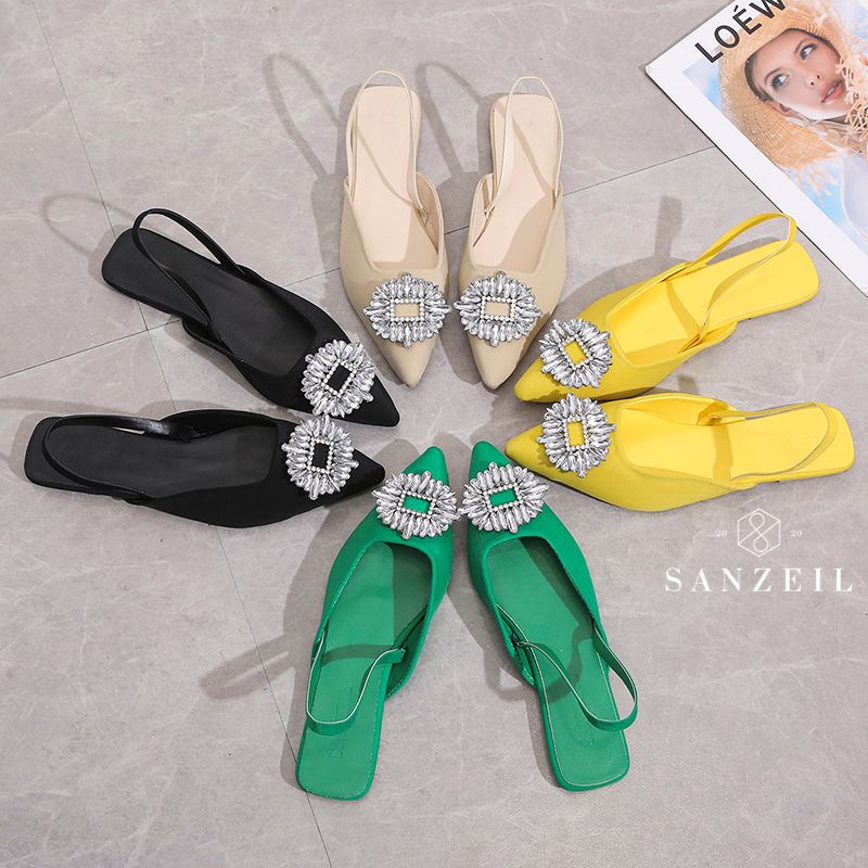 [COD] 1233 SANZEIL Hyuna Flat Crystal Tali Belakang