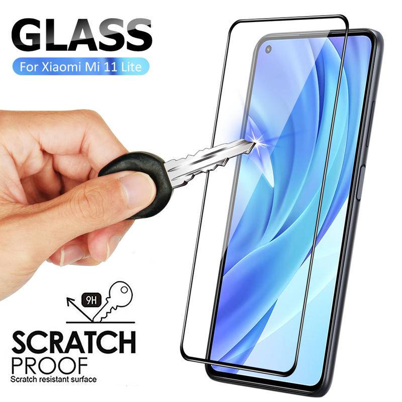 Pelindung Layar Tempered Glass Untuk Xiaomi Poco F3 X3 F4 GT M3 X4 Pro 5G M4 11T 12T Pro Lite