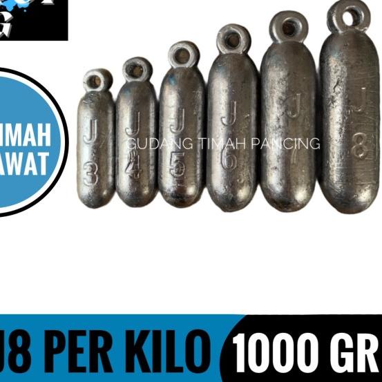 timah jantung per Kg timah pancing kiloan