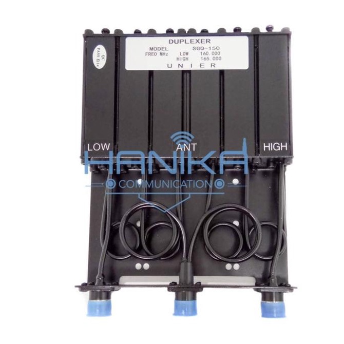 Unier Duplexer Vhf 165-170Mhz Ori Baru 1 Antenna Repeater Radio Rig