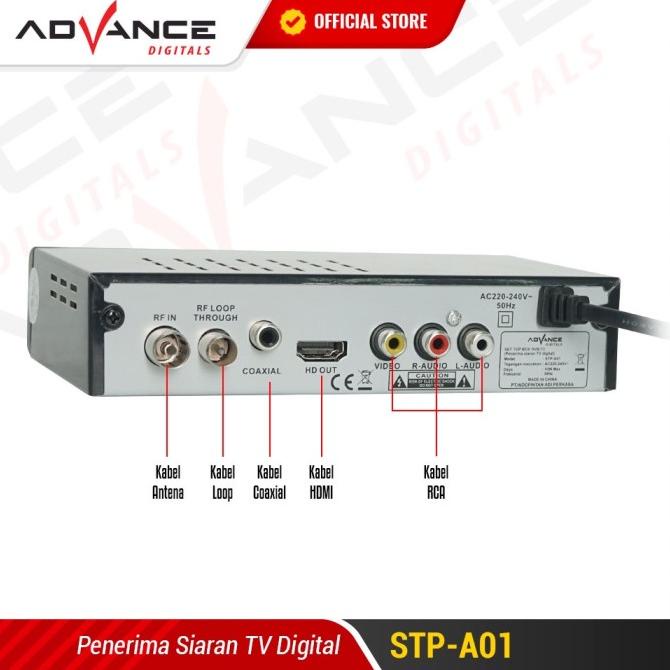 Advance Set Top Box TV Digital Matrix - STP A01