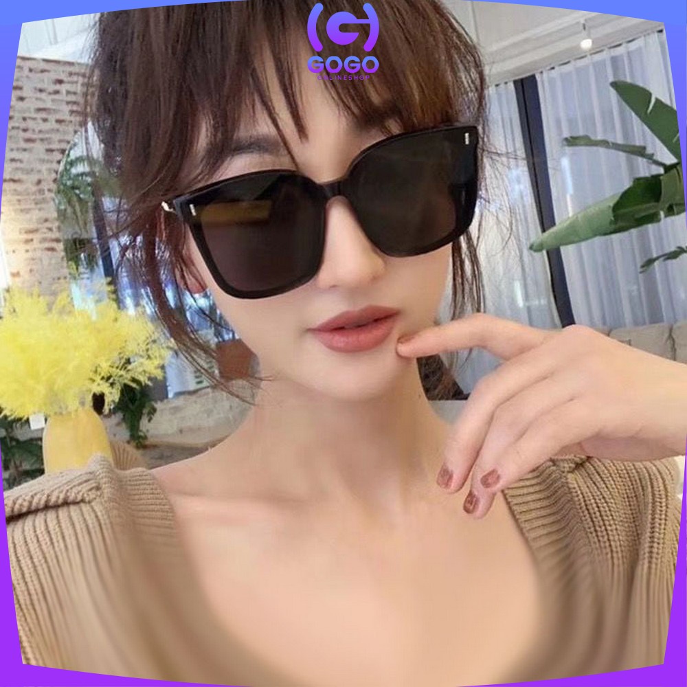 GOGO-C653 C661 Kacamata Hitam Wanita Pria Korean Style Fashion Sunglasses / Kaca Mata Aesthetic Retro Import Women