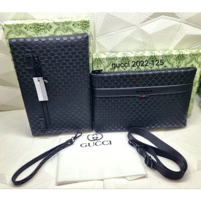Clutch Wanita Import Premium Emboss Depan Belakang Freebox