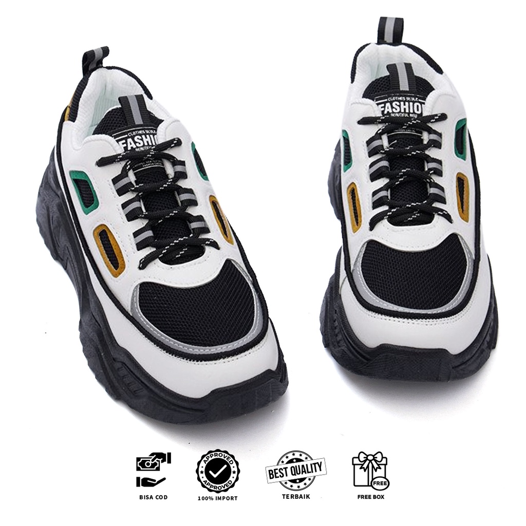 [ORIGINAL BER-HOLOGRAM] SNEAKYSHOES VANNETA SEPATU WANITA SNEAKERS SHOES K01