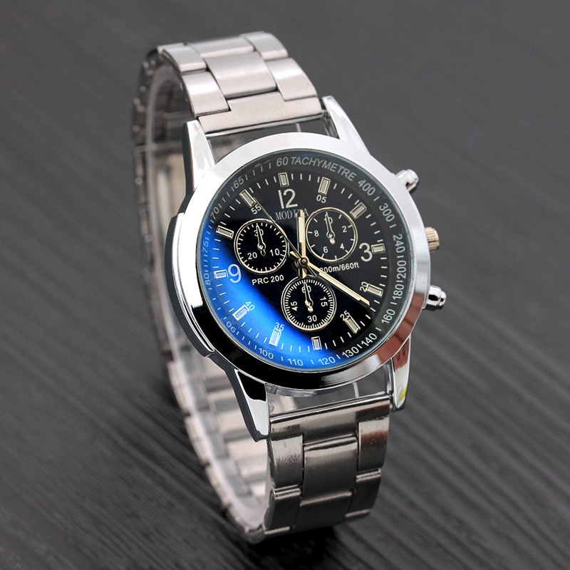 Jam Tangan Pria A0108 Bisnis Quartz Baja || Jam Tangan Pria A0108 Baja Enam Jarum Murah