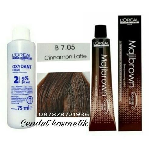LOREAL MAJIBROWN B 7.05 / PEWARNA RAMBUT / HAIR COLOR D665DED43I