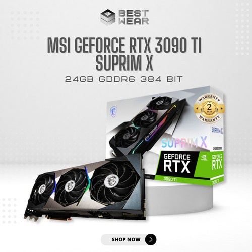 MSI GeForce RTX 3090 TI SUPRIM X 24G GDDR6X / RTX 3090TI 24GB TOPP