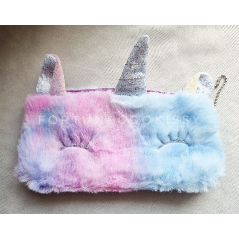 

Fortune Kotak Pensil Unicorn Bulu/Pouch Korean Import