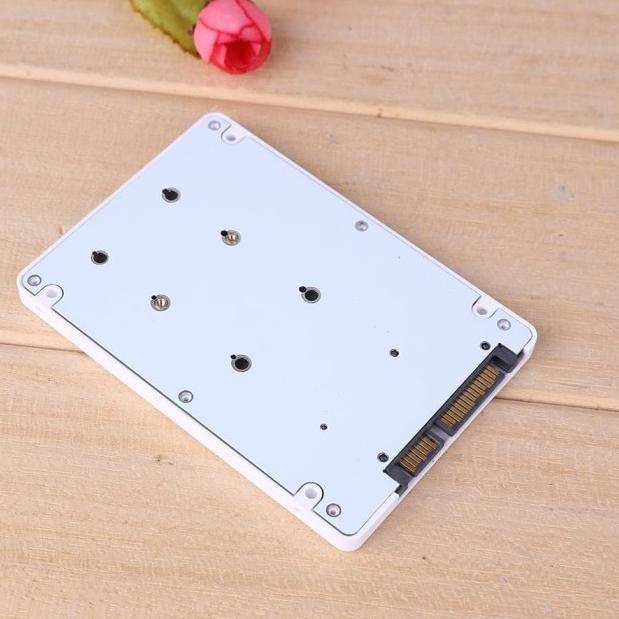 ADAPTER MSATA SSD TO SATA KONVERTER DENGAN CASING ENCLOSURE