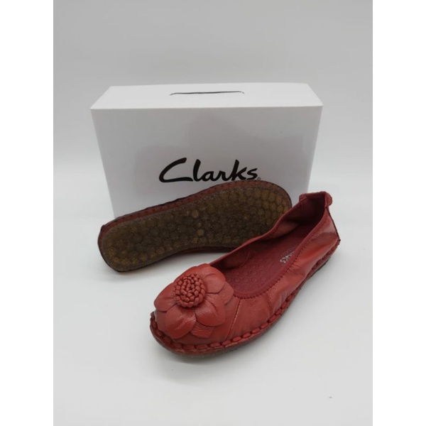 SEPATU CLARKS RG 9688 WANITA / SEPATU KULIT