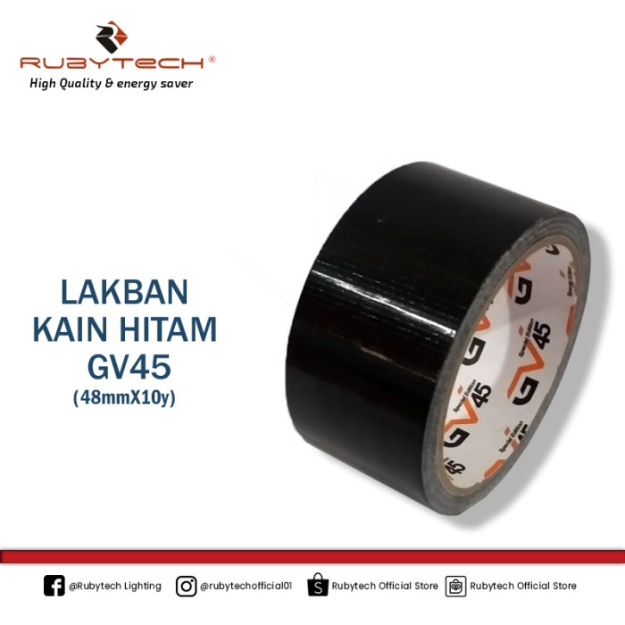 

LAKBAN KAIN HITAM 48MM GV45
