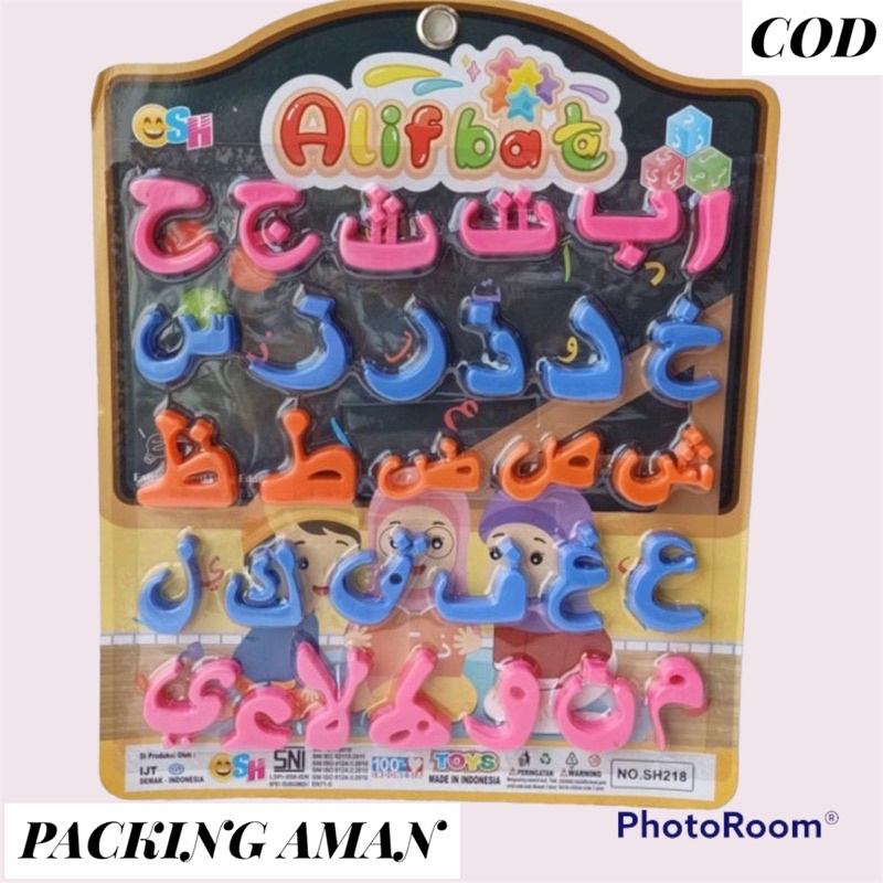 Bisa Cod || Huruf Arab Hijaiyah magnet