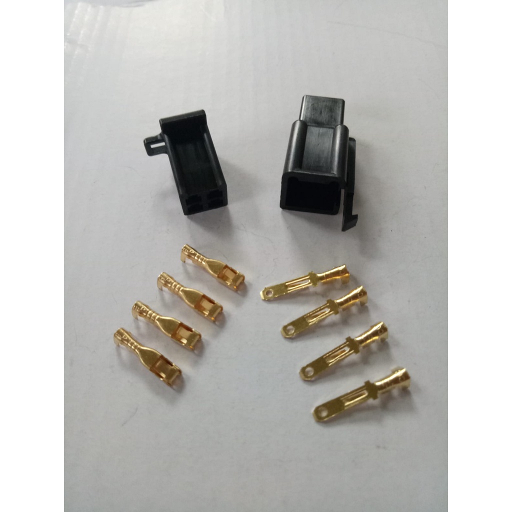 SOKET KABEL 3 PIN SKUN KECIL HITAM / SOCKET KABEL 3 PIN SKUN KECIL / KONEKTOR