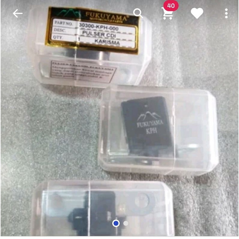 pulser CDI karisma non ori