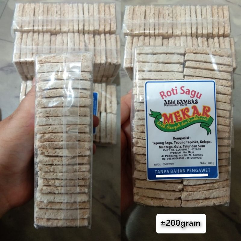 

Roti Sagu Asli Sambas / Kue Sagu / Sagon / Kue Kelapa / Kue Jadul / Oleh Oleh Khas Pontianak / Makanan Khas Kalimantan Barat