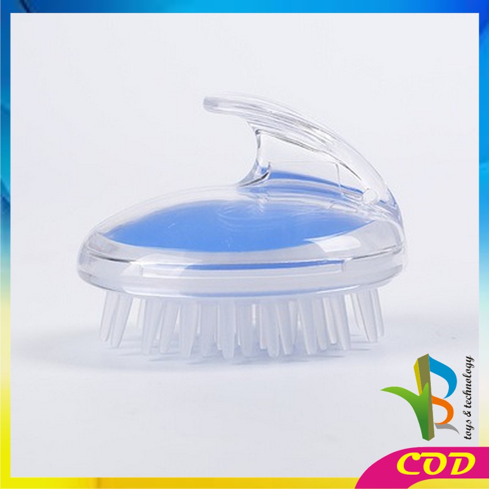 RB-C283 Sikat Kepala Keramas Shower Brush / Spons Mandi Sisir Keramas / Sikat Mandi Silikon / Sikat Rambut Keramas