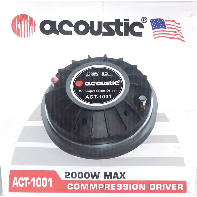 Driver Tweeter Horn Acoustic ACT-1001 2000W Baut