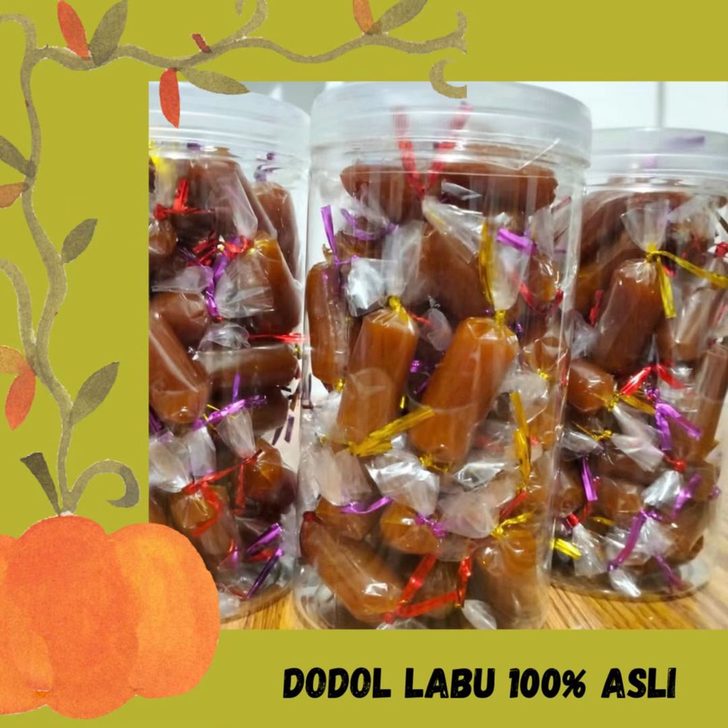 

Ready Dodol Labu Asli 100% / Dodol Tanpa Pengawet
