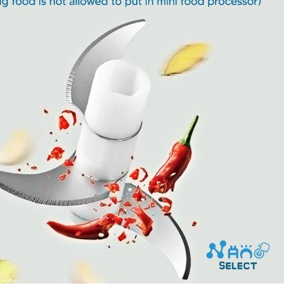 Blender Mini Food Processor MPASI Multifungsi - Biru