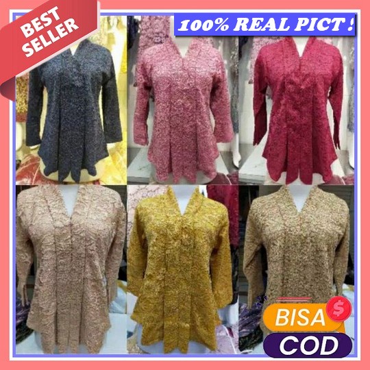 Baju Kebaya Natal | Kebaya Bordir Lengan Pendek | Kebaya Pesta | Kebaya Batak | Kebaya Bordir Rok Pe