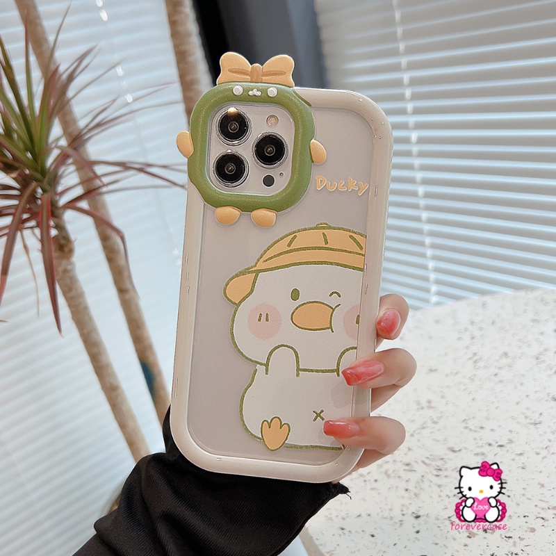 Soft Case Tpu Motif Kartun Bebek Monster 3D Untuk Redmi 9T 10C 9C NFC 10A 9A POCO M3