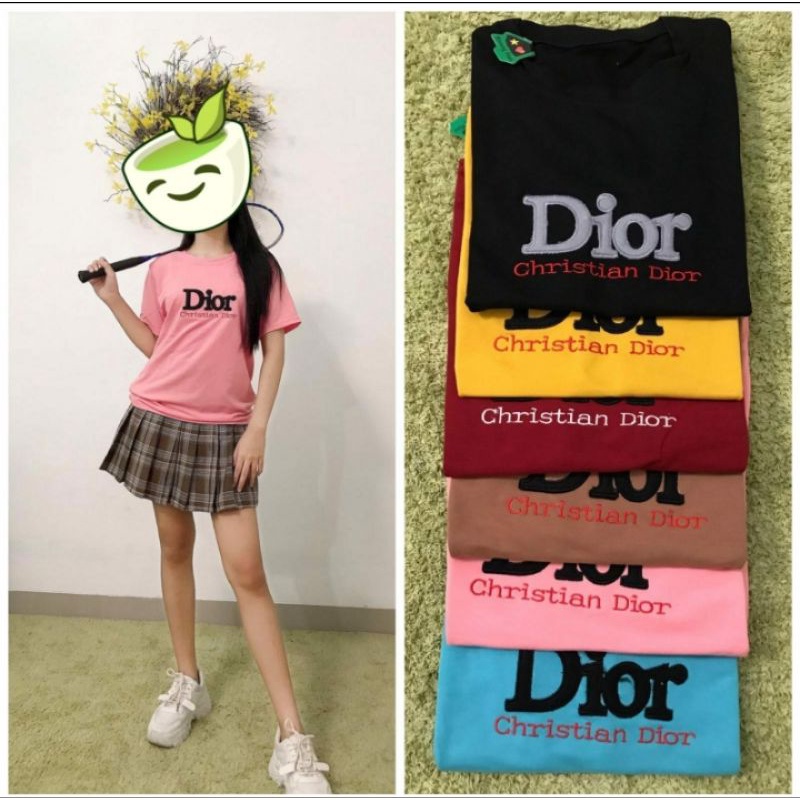 KAOS DIOR BABYTERI PREMIUM BORDIR