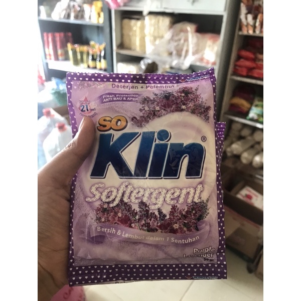

So klin, rinso, daia