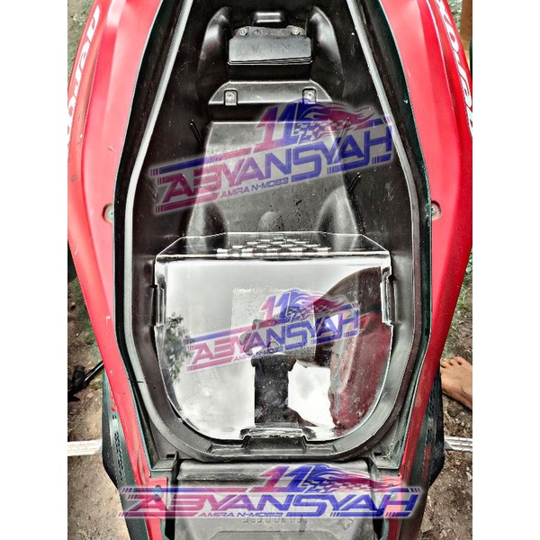 COVER SEKAT DOWNDRAFT AEROX OLD. DOWNDRAFT SEKAT BAGASI AEROX LAMA. 5MILI