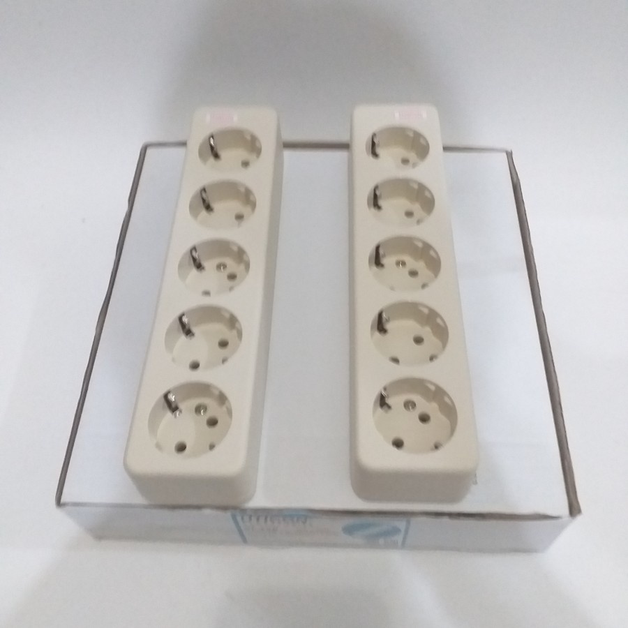 StopKontak Stop Kontak Arde 1/2/3/4/5 Hole Terminal Kuningan Anti Panas UTICON