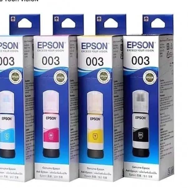 EPSON 003 ORIGINAL/TINTA PRINTER/EPSON L3110,L3150,L5190/PRINTER EPSON - Kuning