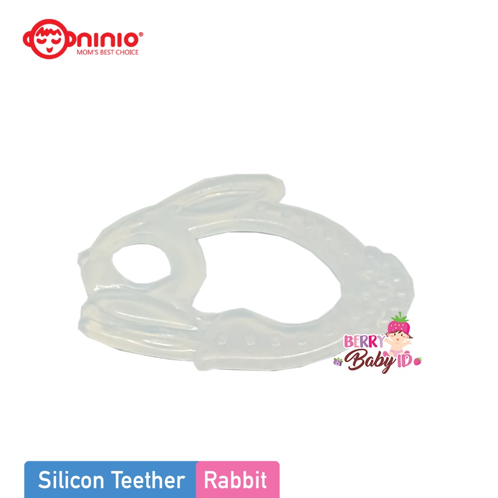 Ninio Silicone Teether Mainan Gigitan Silikon Bayi Anak BPA Free Berry Mart