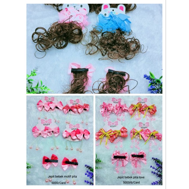 JEPIT BEBEK PASANGAN ANAK HARGA/CARD ISI 2PCS