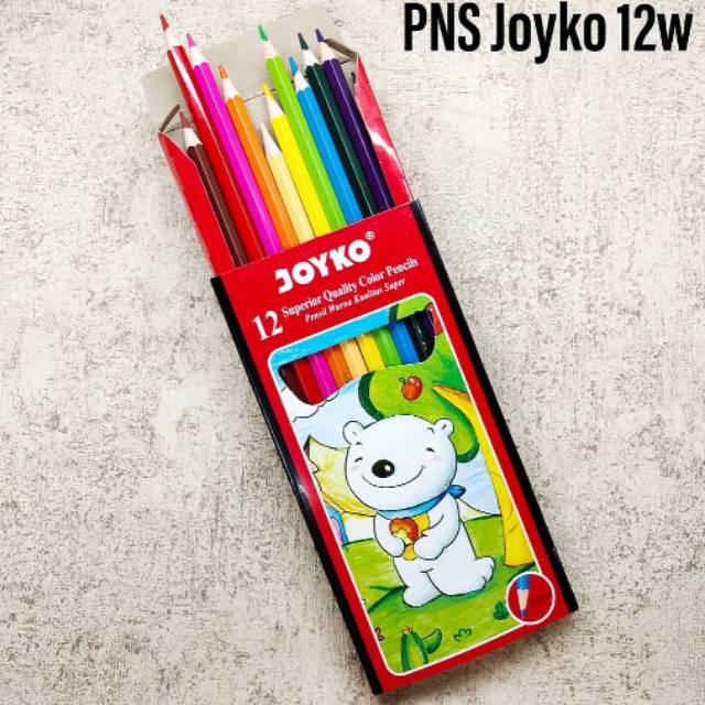 

Pencil Warna / Pensil Warna Joyko 12 Warna Panjang