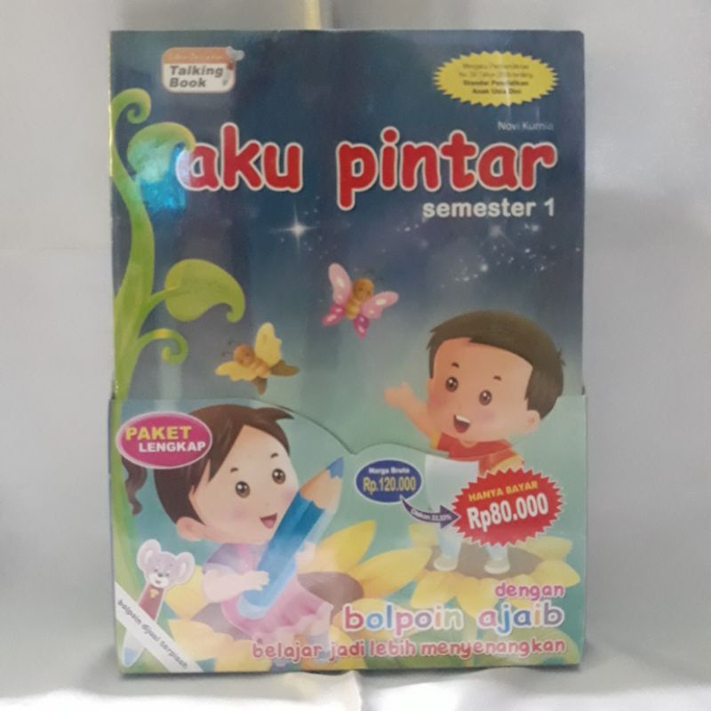 

Aku pintar Paket lengkap buku Tk/paud