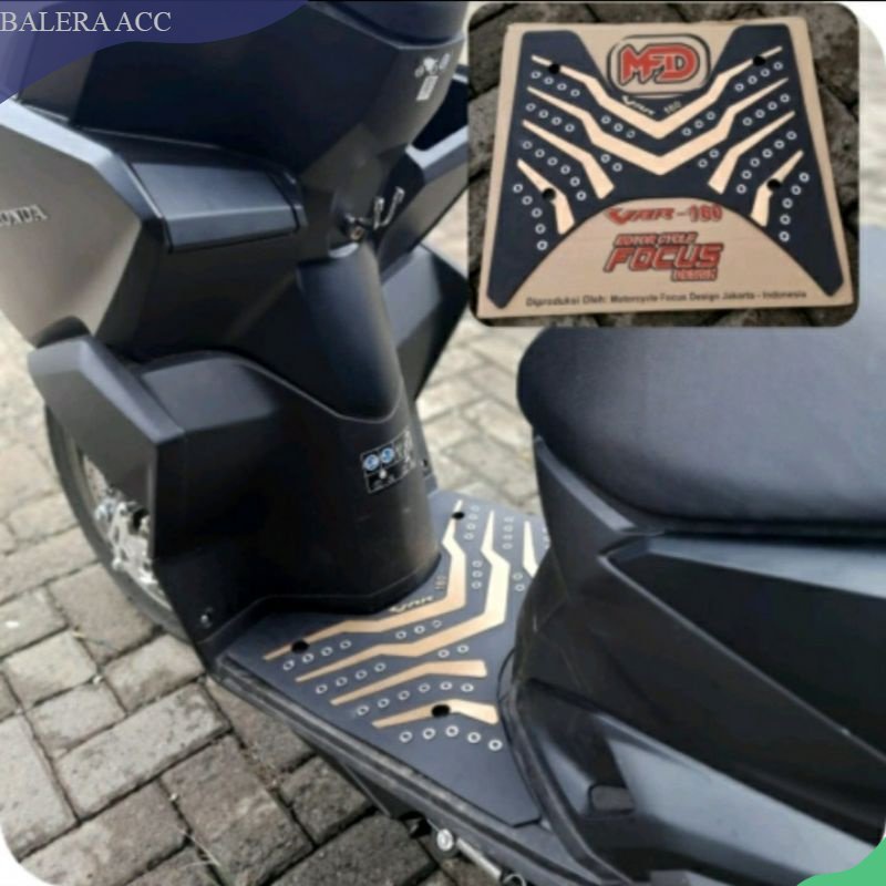 Karpet Motor Yamaha NMAX TURBO NEO S NEO TECHMAX V2 Rubber Stainles Premium