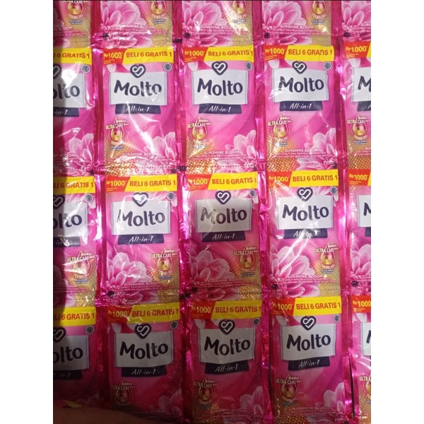 molto sachet All-in-1 pewangi 1000 (1lusin)