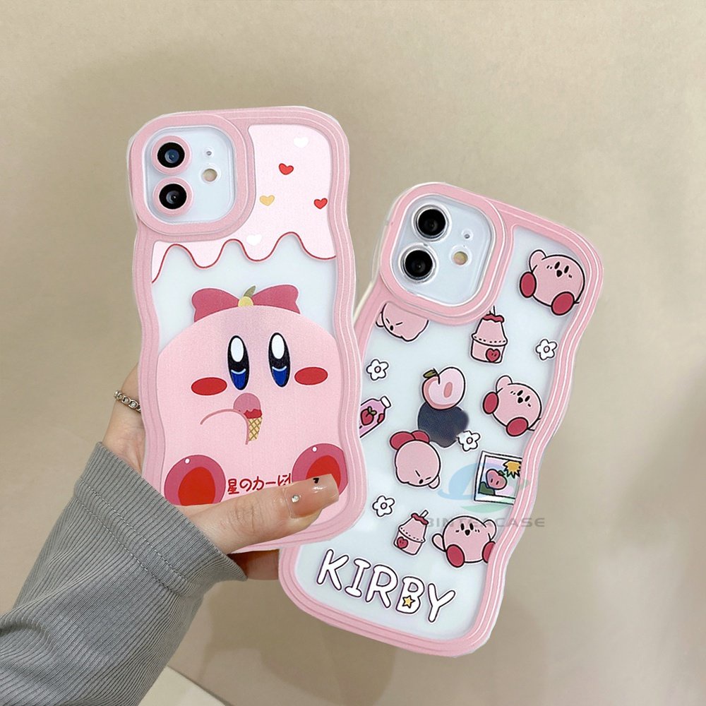 Casing TPU Redmi Note 11 Pro 11S 10C 10A 9C 9A 10 9T 9 Note 10 5G 10s 9 8 Poco X3 NFC M3 Motif Kartun Kirby Pig