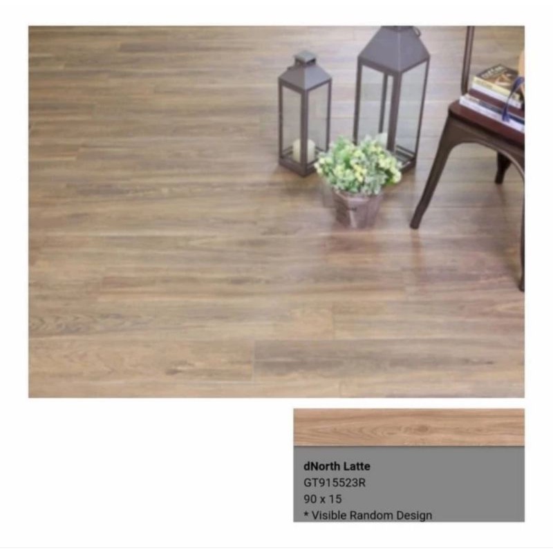 Roman Granit dNorth series 50x15 RECTIFICO / dnorth cappucino / granit kayu / granit kayu murah / la