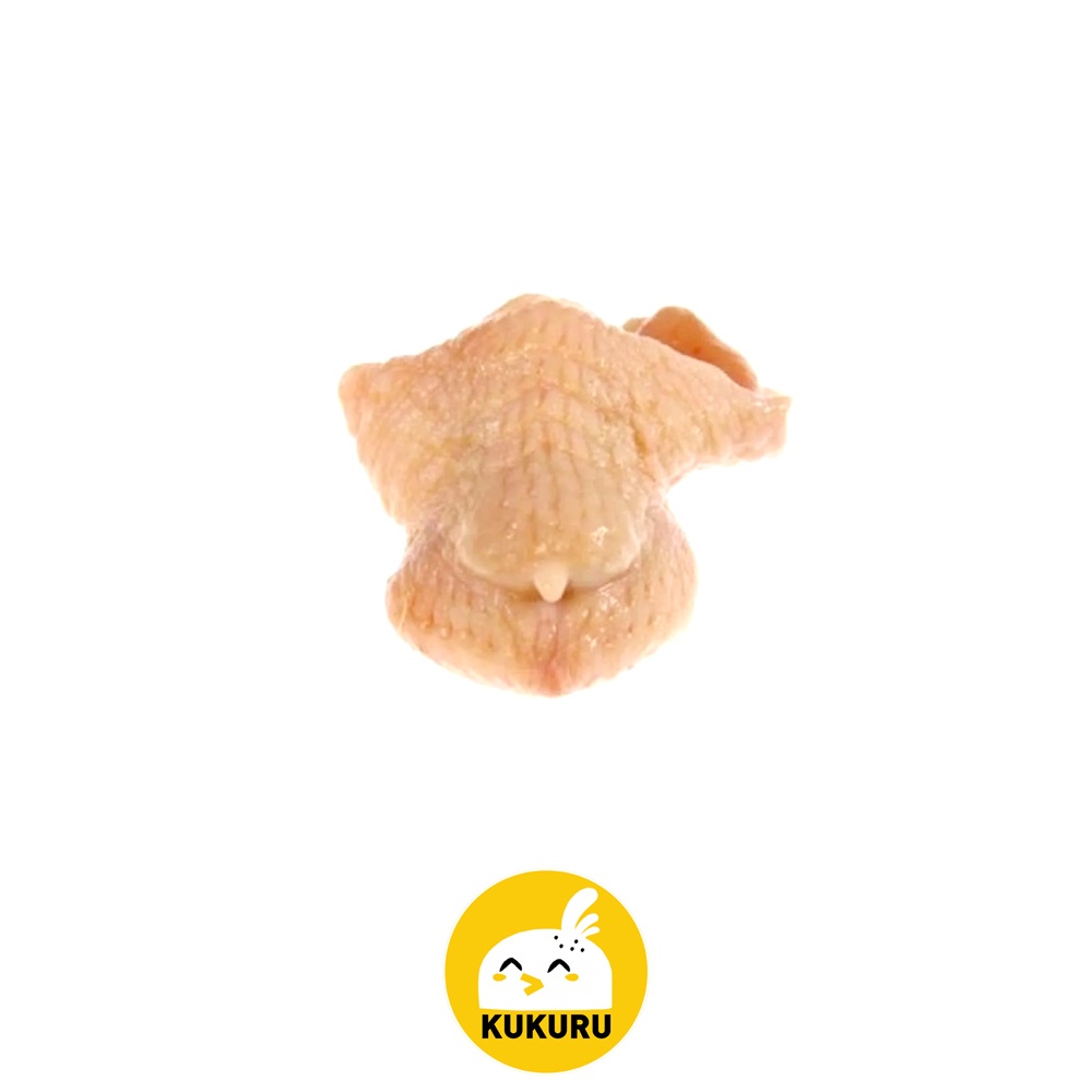 BRUTU AYAM BERSIH / TUNGIR / BUNTUT / PANTAT / BOKONG / CHICKEN TAIL 1 KG (FRESHLY FROZEN)