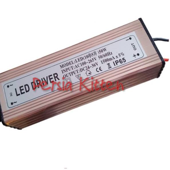 Obral Irit LED DRIVER 50 Watt ~ 120 Watt Casing Besi WATERPROOF